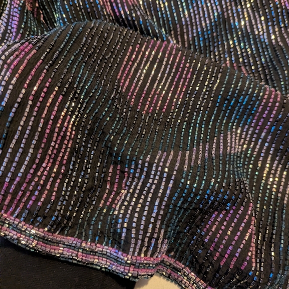 80s Carolyne Barton Evening Blouse - Picture 8 of 10